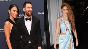 Antonella Roccuzzo elogió a Shakira por su costoso vestido Versace / Instagram