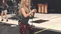 Shakira sacude así las caderas en los ensayos de ‘El Dorado World Tour’