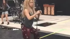 Shakira sacude así las caderas en los ensayos de ‘El Dorado World Tour’