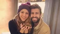 Shakira le mandó un mensaje a Gerard Piqué por su cumpleaños. Fuente: Instagram