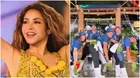 Shakira elogia a bailarines de cevichería peruana al imitarla