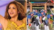 Shakira elogia a bailarines de cevichería peruana al imitarla
