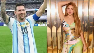 Shakira apoyó a Argentina en su encuentro con Australia por el Mundial 2026 / IG: @shakira @leomessi