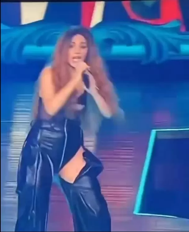 La imitadora de Shakira cuidó hasta el mínimo detalle/ Foto: IG Shakira