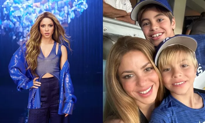 Shakira sorprendió a Milan y Sasha por San Valentín