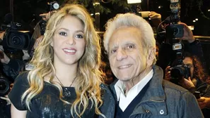 Shakira y su papá