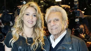 Shakira y su papá