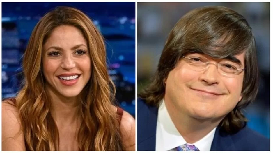 Jaime Bayly contó anécdota con Shakira. Fuente: Instagram