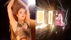 Shakira sufrió fuerte caída durante concierto