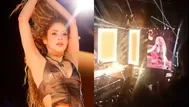 Shakira sufrió fuerte caída durante concierto