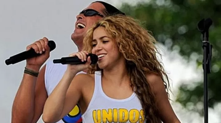Shakira y Carlos Vives Shakira y Carlos Vives