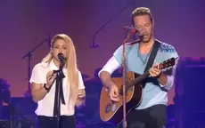 Shakira y Chris Martin realizaron espectacular dueto al ritmo de 'Me enamoré' - Noticias de chris-brown