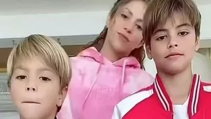 Shakira y sus hijos