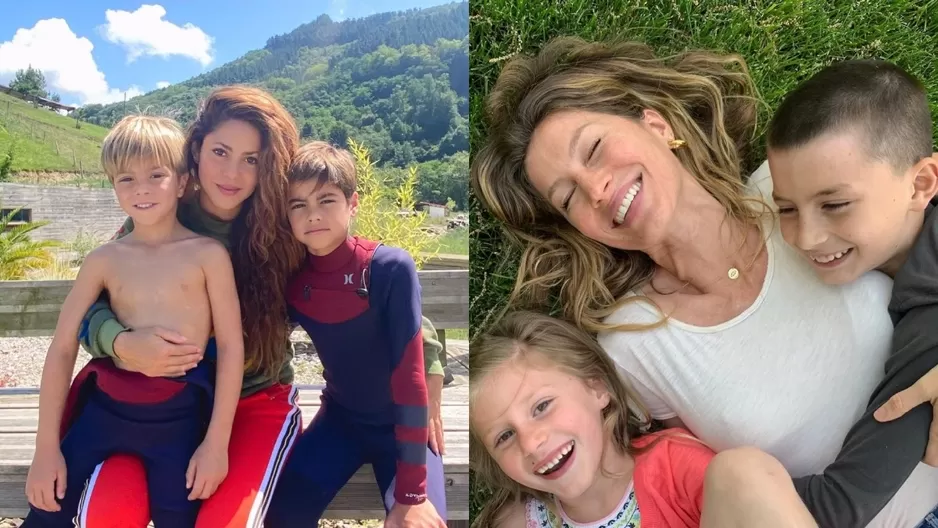 Shakira/Gisele Búndchen/ Fotos: IG Shakira/ IG Gisele Bündchen