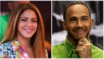 Shakira y Lewis Hamilton estarían viviendo un romance. Fuente: Instagram/LewisHamilton/F1