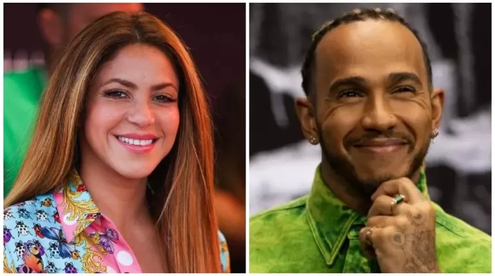 Shakira y Lewis Hamilton estarían viviendo un romance. Fuente: Instagram/LewisHamilton/F1 Shakira y Lewis Hamilton estarían viviendo un romance. Fuente: Instagram/LewisHamilton/F1