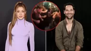 Shakira tuvo cita con Manuel García-Rulfo y se lucieron bailando