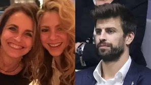 Shakira y su suegra. Gerard Piqué 