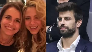 Shakira y su suegra. Gerard Piqué 