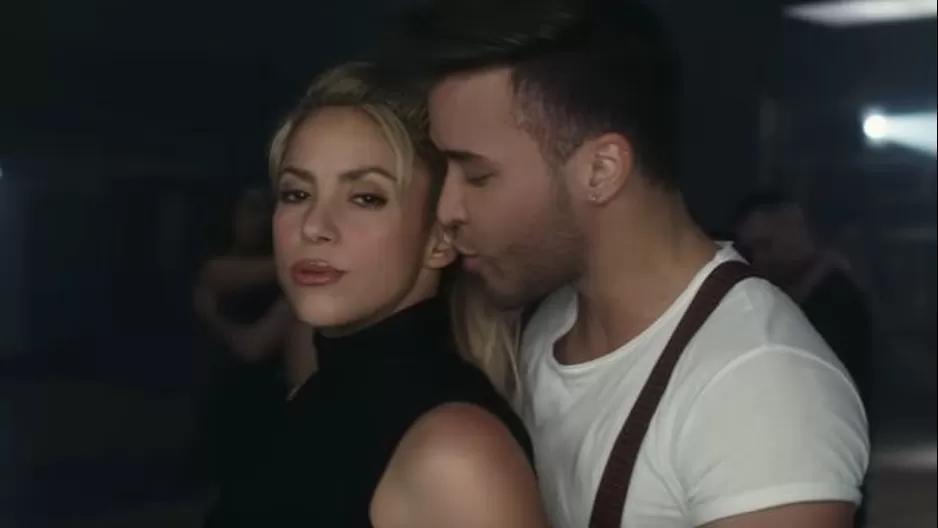 Shakira y Prince Royce estrenaron video de 'Deja Vu'. Foto: Captura