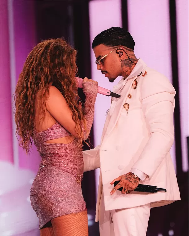 Shakira y Rauw Alejandro lanzaron 'Te felicito' en 2022 / Instagram