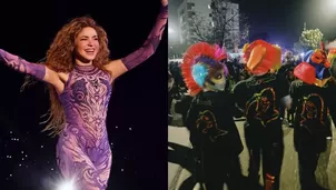 Shakira y sus hijos se disfrazaron para participar del Carnaval de Barranquilla / Instagram