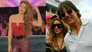 Shakira / Tom Cruise / Foto: Ig Shakira / Fórmula 1/ Video: YouTube