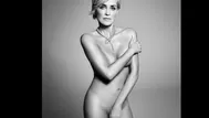 Sharon Stone demostró que se mantiene vigente posando desnuda a sus 57 años