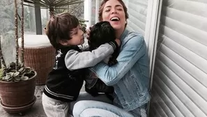 Sheyla Rojas no deja de compartir sus aventuras junto a su peque&ntilde;o hijo