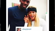 Sheyla Rojas conoció a Usain Bolt en Nueva York