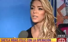Sheyla Rojas feliz por apoyo de fans tras operación de ‘Antoñito’ - Noticias de antonito