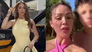 Sheyla Rojas se reencuentra con su hijo Antoñito en España
