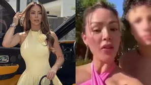 Sheyla Rojas se reencuentra con su hijo Antoñito en España/ Video: América TV. Fotos: América TV/ IG:@_sheyoficial