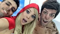 Sheyla Rojas se reencontró con Ike Parodi