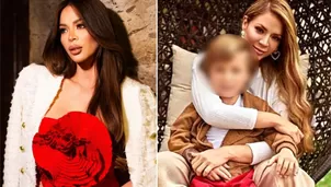 Sheyla Rojas se lució con su hijo desde España. Foto: Instagram