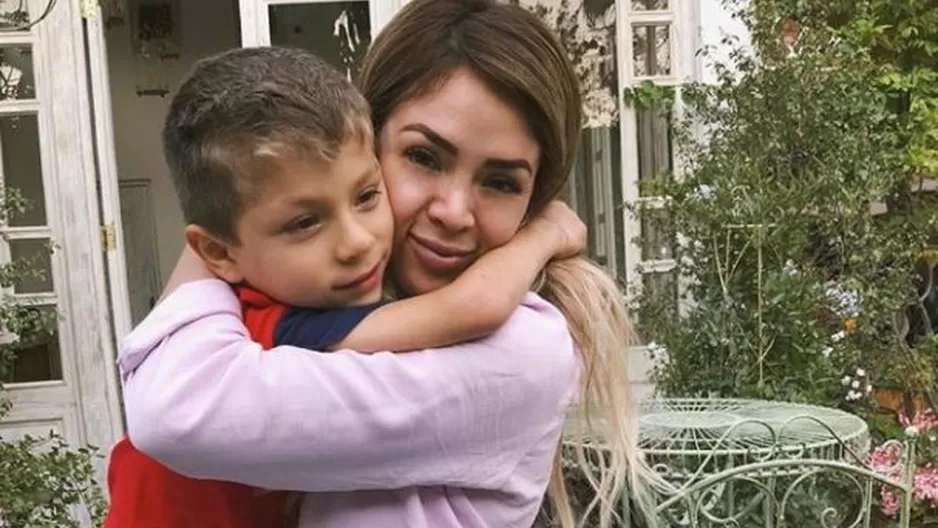 Sheyla Rojas pasó adorable Navidad en compañía de Pedro Moral y su hijo Antoñito (Foto: Instagram)