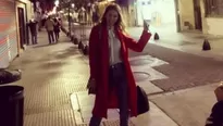 Sheyla Rojas viajó a Argentina y esto fue lo que pasó. Foto y video: Instagram