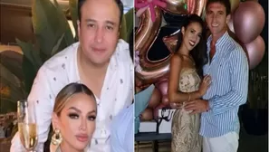 Sheyla Rojas y Sir Winston se lucieron en celebración con Antonio Pavón y su novia 