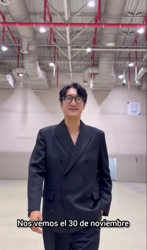 Shin Hyun Joon de ‘Escalera al Cielo’ volverá a Lima/ Captura Instagran