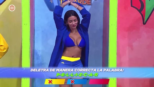Shirley Arica llegó a EEG y sorprendió con baile sensual en la ducha / AméricaTV