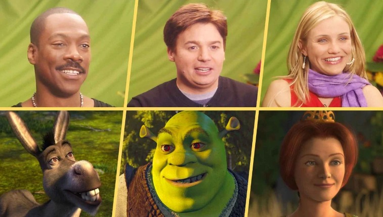 Actores que prestan la voz a personajes de Shrek | Imagen: La Prensa Gráfica