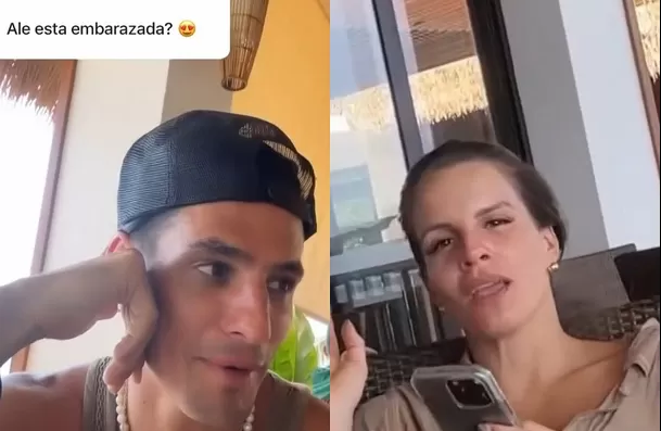 Facundo González le consultó a Alejandra Baigorria si estaba o no embarazada / Instagram