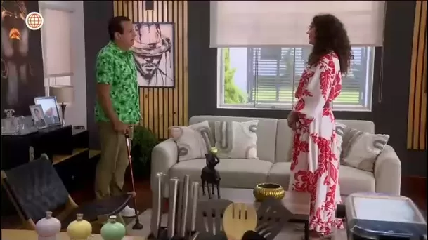 Silvana encara a Miguel Ignacio y le recuerda 'esa noche'/ América TV Silvana encara a Miguel Ignacio y le recuerda 'esa noche'/ América TV