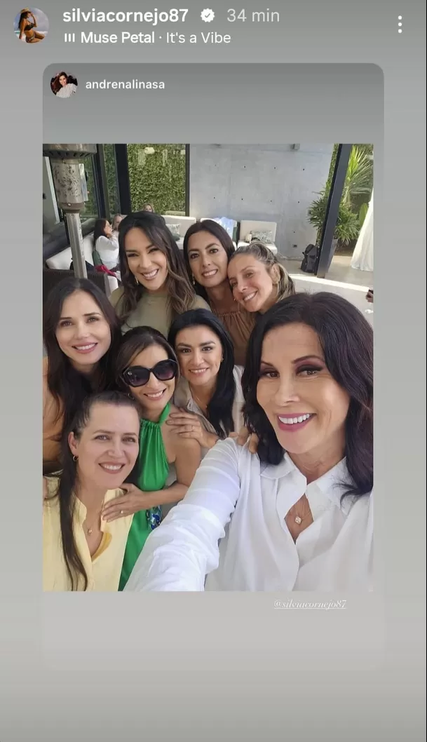 Silvia Cornejo celebra el baby shower de su bebé rodeada de famosos y con la ausencia de Jean Paul Gabuteau / IG: silviacornejo87