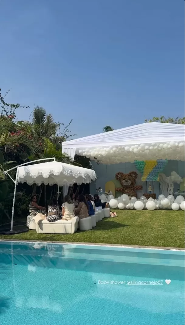 Silvia Cornejo celebra por lo todo alto la pronta llegada de su segundo hijo / IG: silviacornejo87