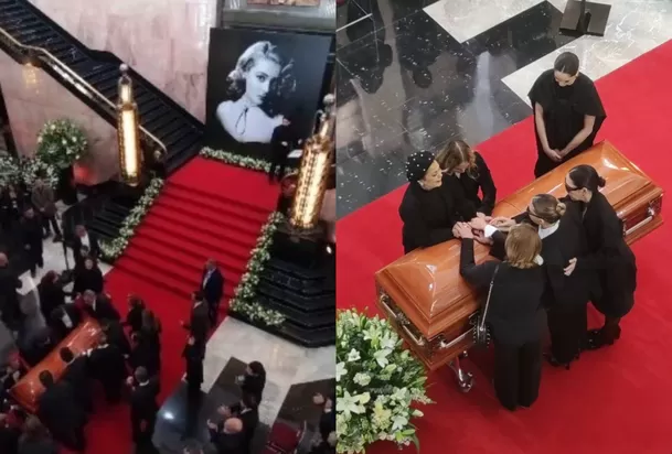 Las hijas, nietas y bisnieta de doña Silvia Pinal en el homenaje a la primera actriz en Bellas Artes / Instagram