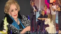 Silvia Pinal reapareció en TV a los 91 años / Foto: Instagram / Video: @VideosVirales69 / Twitter