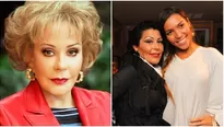 Silvia Pinal logró unir a Alejandra Guzmán y Frida Sofía antes de morir. Fuente: Instagram