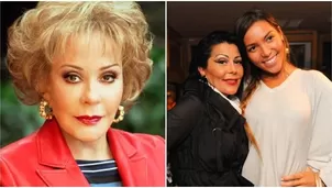 Silvia Pinal logró unir a Alejandra Guzmán y Frida Sofía antes de morir. Fuente: Instagram