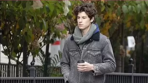 Shawn Mendes caminando sin Camila Cabello. Fuente: The Image Direct/The Grosby Group